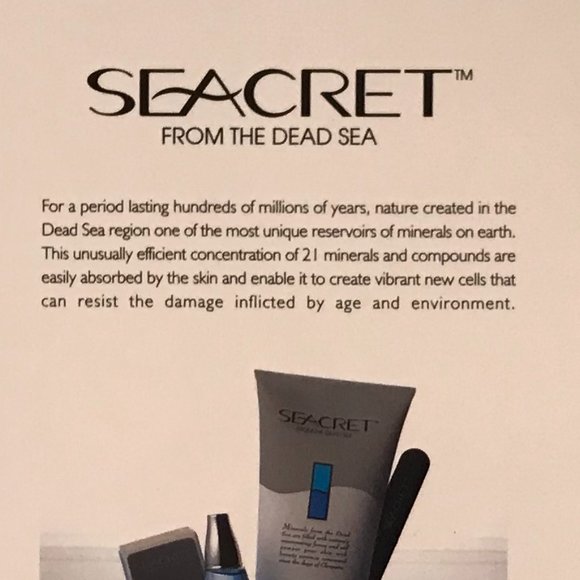 SEACRET NAIL CARE COLLECTION - New In Box - OCEAN SCENT - Picture 7 of 10